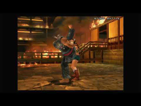 Tekken 5-Heihachi Winposes Julia