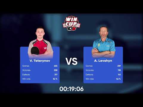 22:00 Mykola Halynskyi 0 - 3  Vadym Hryban West 5 WIN CUP 03.11.2022 | TABLE TENNIS WINCUP