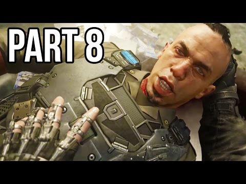 Call of Duty Advanced Warfare Gameplay Walkthrough - Part 8 - Mission 6: Manhunt (PS4 1080p HD)