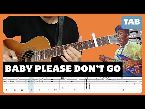 Muddy Waters - Baby Please Don't Go - Guitar Tab | Lesson | Cover | Tutorial