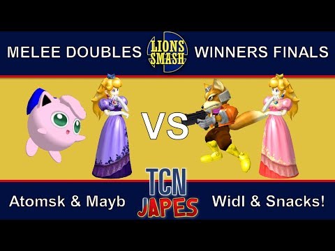 TCNJapes 2 SSBM Doubles - Atomsk/Mayb vs. Widl/Snacks! - Winners Finals