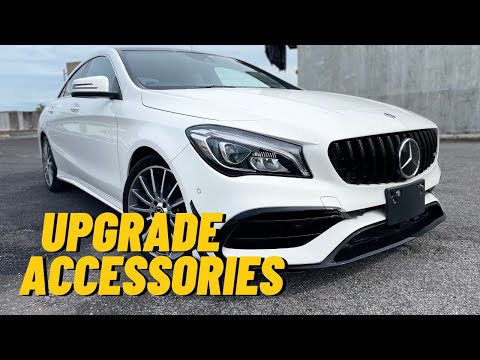 Mercedes Benz CLA W117 Facelift Acessories Upgrade