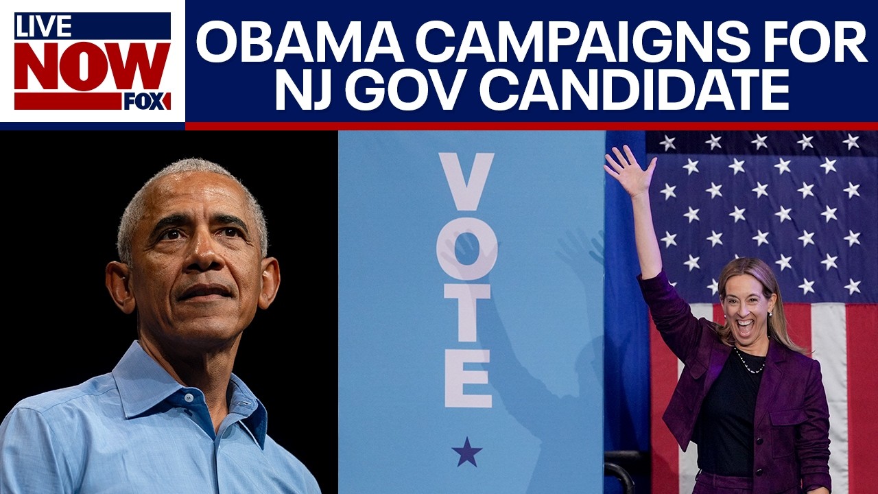 NJ governor race: Obama campaigns for Mikie Sherrill