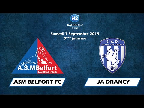 N2 - BELFORT - JA DRANCY (2-2) - RÉSUMÉ | 07/09/19
