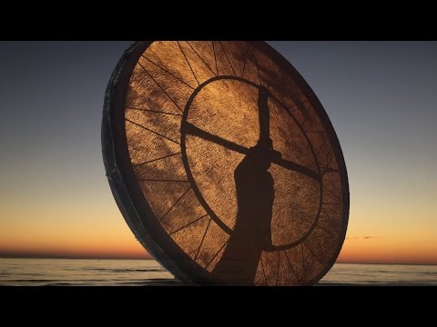 Project For Gaia - Real Shaman Healing Drum Part 1! 15 min.  shamanic trance journey