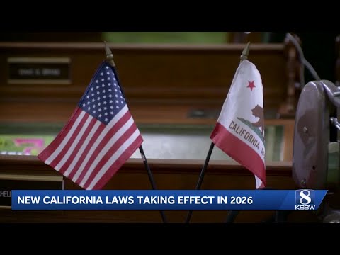 New California public safety laws to take effect in 2026