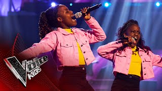 11-year-old identical twins sing Faith by Stevie Wonder 🎤 | The Voice Kids UK 2023