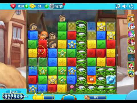 Pet Rescue Saga Level  2717