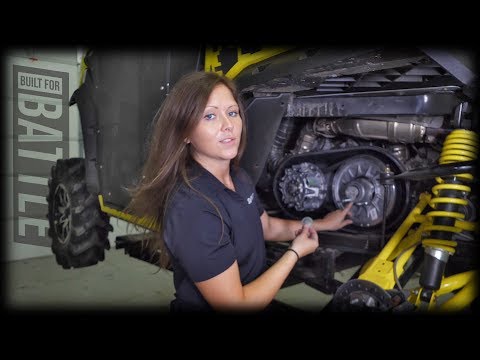How to replace/change drive belt on Can-Am Defender| Maintenance Matters | SuperATV
