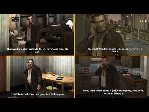 All Unique Phone Calls After Final Missions — GTA 4