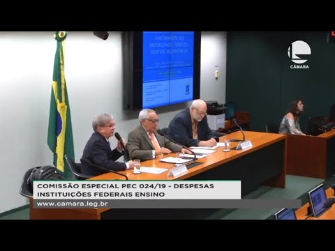 PEC 024/19 - Despesas das instituições federais de ensino - 15/10/2019 - 15:58