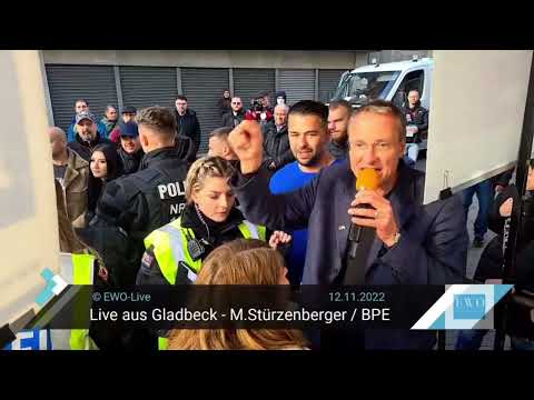 Der Skandal von Gladbeck 2.0 / BPE-Kundgebung