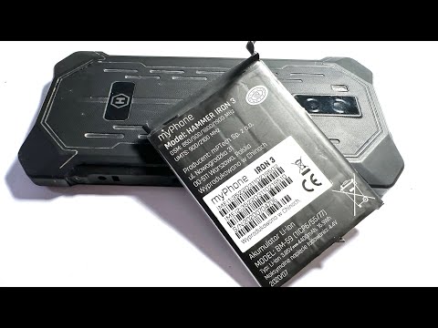 myPhone hammer iron 3 battery replacement