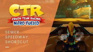 CTR Nitro-Fueled Sewer Speedway Shortcut | Half-Pipe Karting Trophy/Achievement