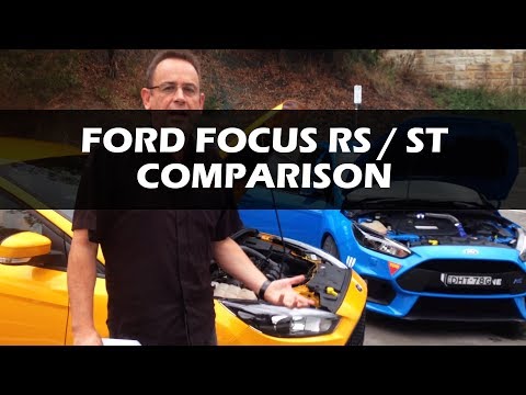 Ford Focus RS vs. ST Comparison