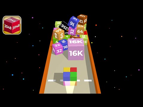 CHAIN CUBE 2048 3D Merge - Reach 16384 | Android Weekly 2048 Games - YouTube