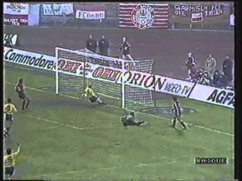 1988 October 26 Bayern Munich West Germany 3 Dunajska Streda Czechoslovakia 1 UEFA Cup