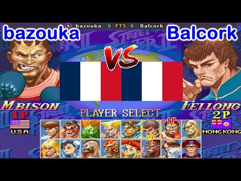 Super Street Fighter II X: Grand Master Challenge - bazouka vs Balcork FT5