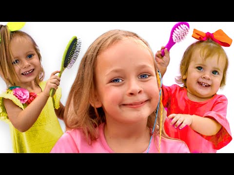 Three little sisters + More Nursery Rhymes & Kids Songs | Maya and Mary