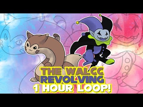 The Walcc Revolving 1 HOUR LOOP (Furret Walk Vs. Jevil WITH LYRICS The Musical)