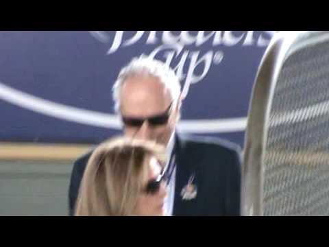 Jerry & Ann Moss for Neko Bay# 5 Race 7 Dirt Mile 11 07 09 saddling barn