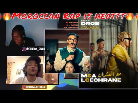 Rapper REACTS to Dizzy DROS - M3A L3ECHRANE (Official Music Video)| Moroccan RAP REACTION