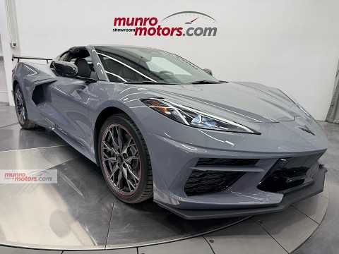 2025 Chevrolet Corvette Stingray Coupe 2LT in Gray for sale at Munro Motors in Brantford, ON