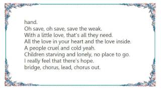 Britny Fox - Save the Weak Lyrics