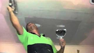 Water Damage Ceiling Repair – How to Repair – Part Two