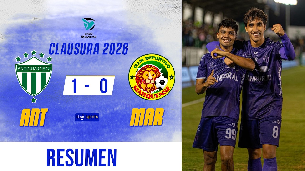 Antigua G vs CD Marquense Highlights