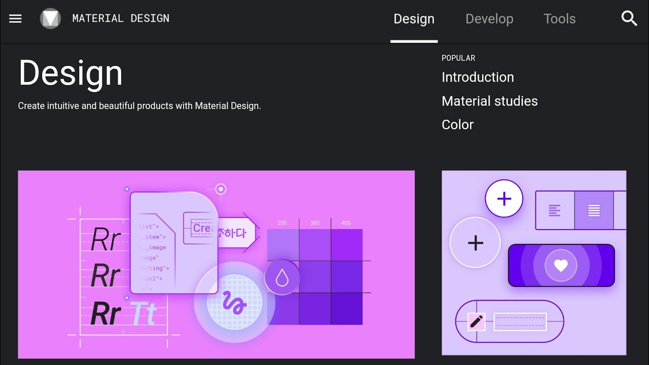 Google Launched New website | The New Material.io
