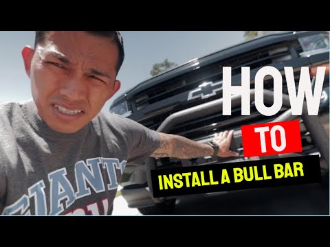 How to install bull bar on 2016 Silverado I Tyger Auto
