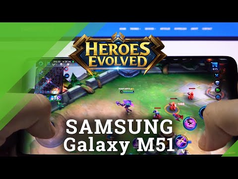 Heroes Evolved on SAMSUNG Galaxy M51 – Gameplay