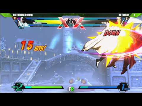 UMVC3 Top 8 RG Filipino Champ vs AJ Tucker - Final Round 17 Tournament