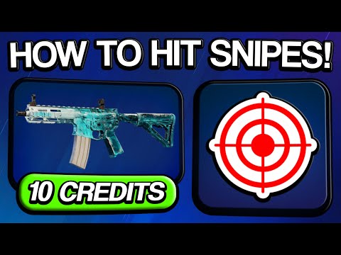THE *BEST* METHOD TO HIT SNIPES - SIEGE MARKETPLACE