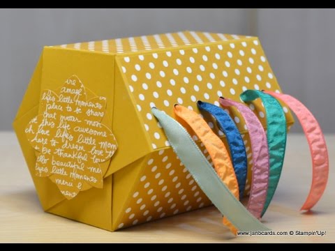 No.257 - Ribbon Box - JanB UK Stampin' Up! Demonstrator Independent