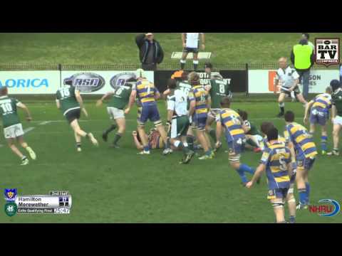 2014 NHRU Qualifying Final Colts Highlights - Hamilton v Merewether Carlton