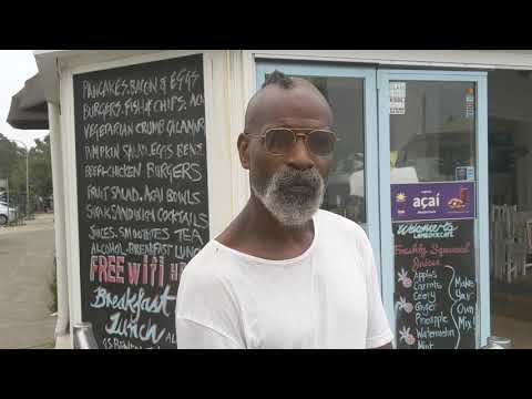 Steve Spacek interview. Bondi Beach, Sydney, Australia