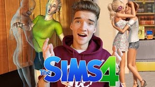 NAAR BED MET EEN GEEST &amp; LESBIENNE KOPPEL - The Sims 4 #99
