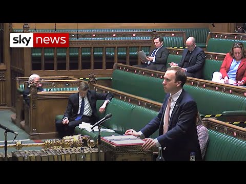 In full: Exam announcement and MPs vote on lockdown