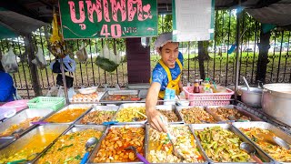 $1.29 Buffet - ALL YOU CAN EAT Thai Street Food in Bangkok, Thailand!