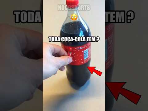 HE FOUND SOMETHING SHOCKING IN THIS COCA-COLA BOTTLE! 😨#shorts