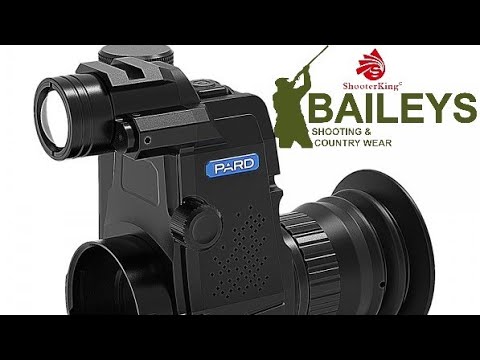 The Pard 007s Rear Add on Night Vision On The Range