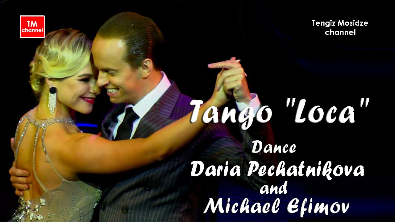 Tango "Loca". Dance Daria Pechatnikova and Michael Efimov with "Solo Tango Orquesta". Танго.