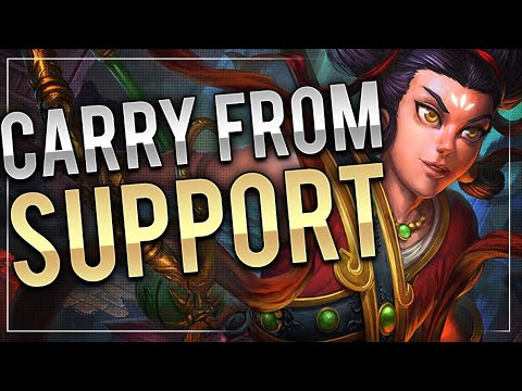 Ne Zha: HOW TO CARRY FROM THE SUPPORT ROLE! - Smite