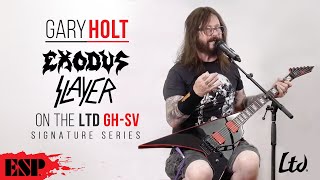 Video thumbnail for Gary Holt (Exodus) on the LTD Signature Series GH-SV | ESP Guitars by ESP Guitars USA