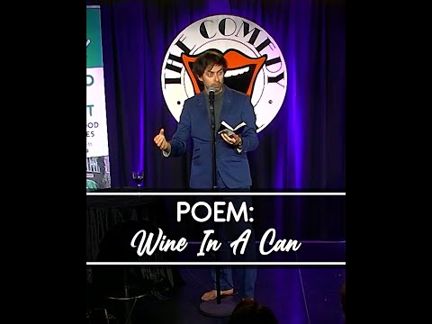 Marcel Lucont - poem - Wine In A Can