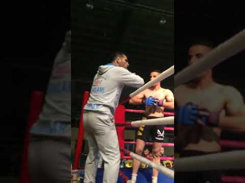 Mma fight🥊#mma#ufc💪🏻 مبارزه mmaام ام ای💪🏻با قهرمان کشتی دانشجویان جهان