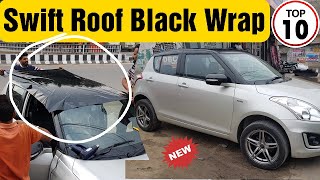 Swift roof wrapping Work Done  Black roof wrap  Ma