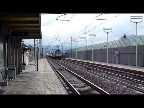 DOPPIA TRAZIONE DI E652 IN TRANSITO A LAIVES (BZ)